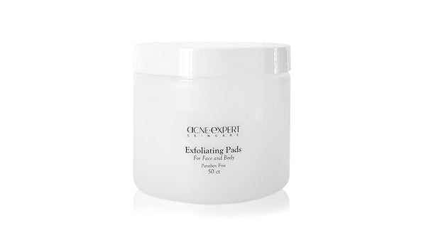 EXFOLIATING PADS FOR FACE AND BODY
